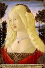 Portrait of a lady 1485 neroccio dei landi