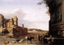 Ruins of ancient rome cornelis van poelenburgh