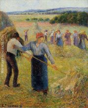 Haymaking at Eragny 1