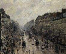 Boulevard Montmartre  Foggy Morning