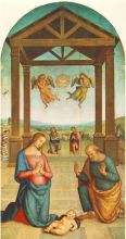 St Augustin Polyptych The Presepio