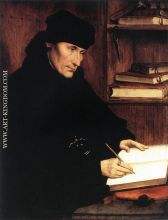 Portrait of Erasmus of Rotterdam