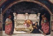 Lamentation over the Dead Christ with Sts Parenzo and Fausti