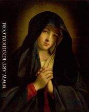 the madonna in sorrow by sassoferra to 1609-1685