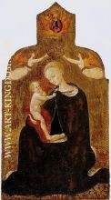 Madonna and Child with angels