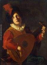 Tournier Nicolas Lute Player