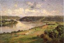 The Ohio river from the College Campus Honover