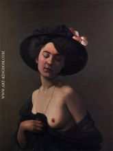 Woman with a Black Hat